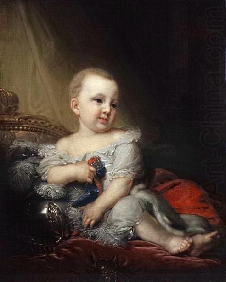 Portrait of Nicholas of Russia as a child, Vladimir Lukich Borovikovsky